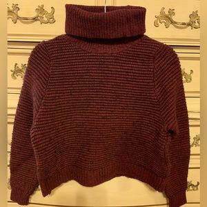 Maroon Madewell Turtleneck Sweater